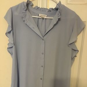 Calvin Klein light blue blouse